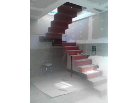 Fabrica de escada  area metalica para garagem