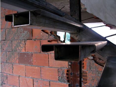 Fabricamos escada metalica  aerea reforçada residencial