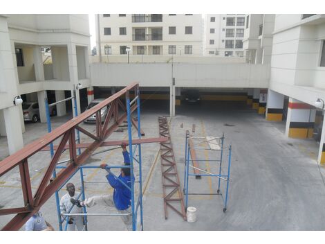 Fabricmos estrutura metalica para teto